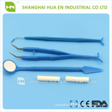 Kit descartável de instrumentos odontológicos / kit de exame / kit cirúrgico